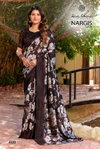 Nargis Vol 4 By Kashvi Black Vichitra Daily Wear Saree Exporters In India